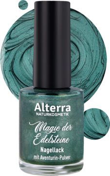 ALTERRA Magic der Edelsteine ,lakier do paznokci, nr 03 Aventurin,kompozycja-2