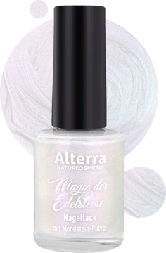 ALTERRA Magic der Edelsteine ,lakier do paznokci, nr 04 Mondstein,kompozycja-2