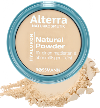 ALTERRA Hyaluron ,puder do twarzy, 02 Medium,kompozycja-2