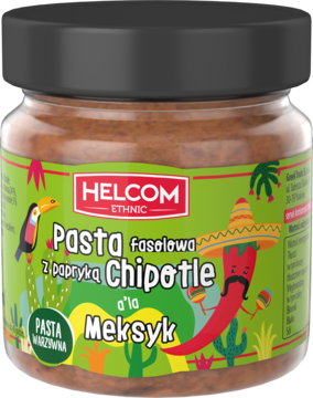 HELCOM Ethnic ,Pasta fasolowa z papryką Chipotle a' la Meksyk,kompozycja-2