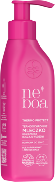 NEBOA Styling Thermo Protect,mleczko do włosów, termoochronne, do każdego rodzaju włosów, naturalne,kompozycja-2
