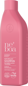 NEBOA Express Effect ,szampon do włosów i skóry głowy, głęboko oczyszczający, naturalny,kompozycja-2