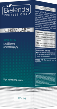 BIELENDA PROFESSIONAL,lekki krem normalizujący,kompozycja-1