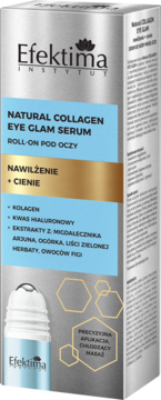 EFEKTIMA Natural Collagen Eye Glam,roll-on pod oczy, nawilżenie + cienie,kompozycja-2