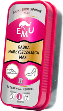 EMU ,gąbka do butów, nabłyszczająca max, Bezbarwna,kompozycja-2