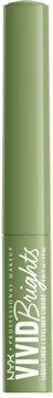 NYX PROFESSIONAL MAKEUP,eyeliner w pędzelku, 02 Ghosted Green,kompozycja-1