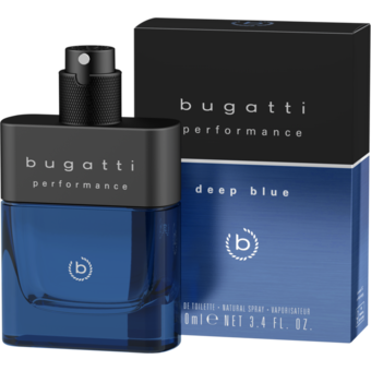 bugatti, Performance Deep Blue, woda toaletowa dla mężczyzn, 100 ml