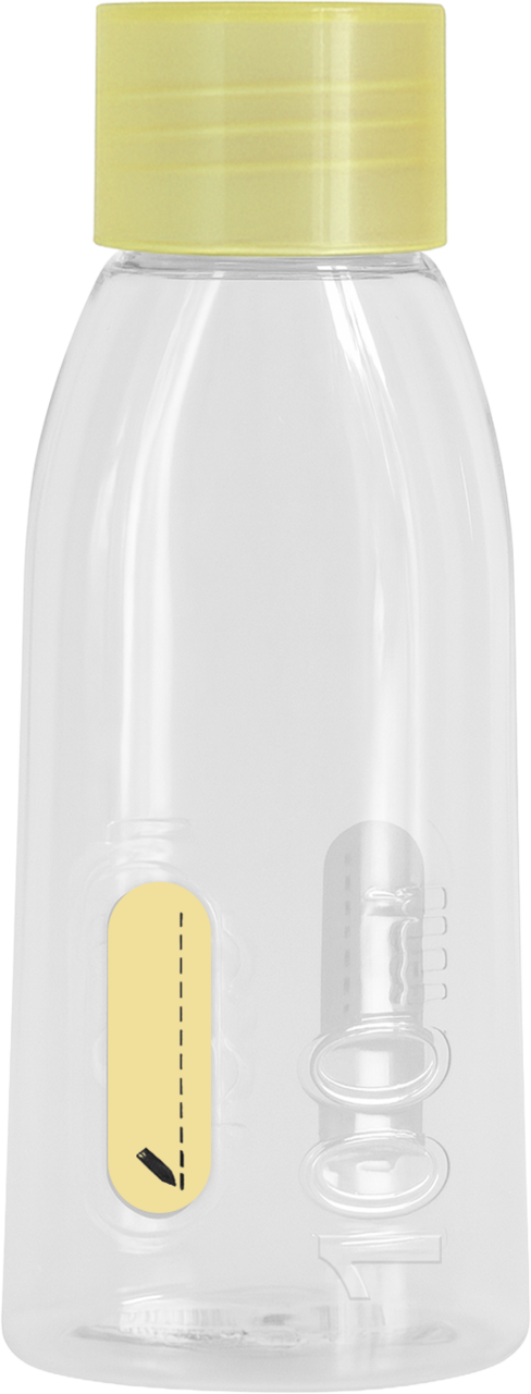 Butelka na kosmetyki podróżna, poj. 100ml, różne kolory, 1 szt.
