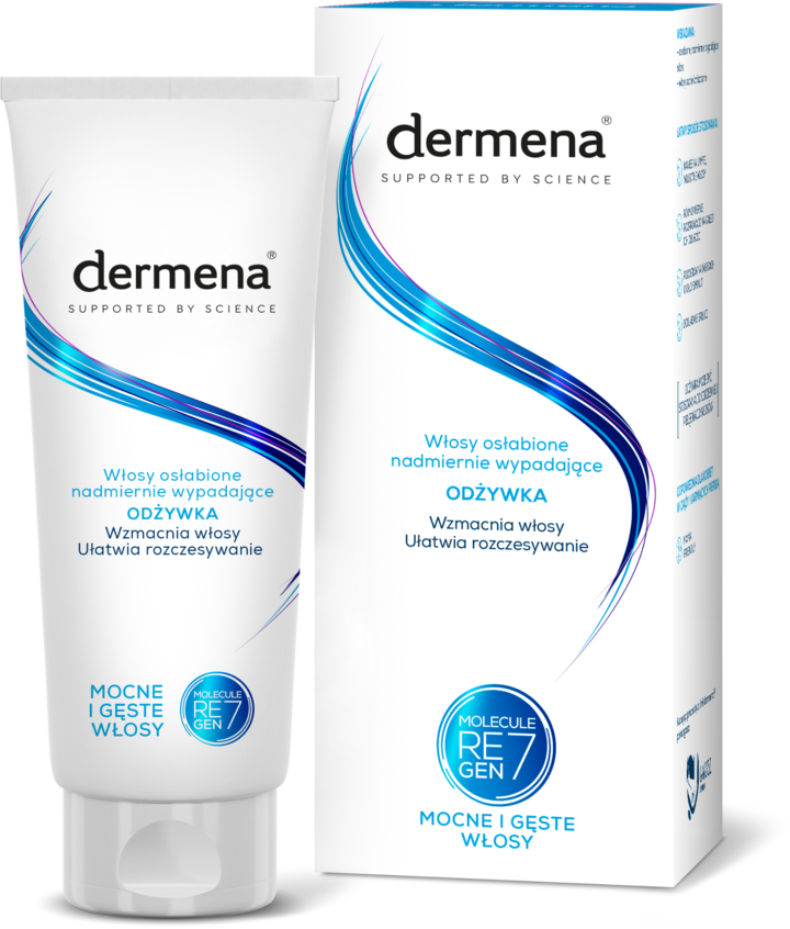 DERMENA, odżywka do włosów osłabionych, nadmiernie wypadających, wzmacniająca, 200 ml