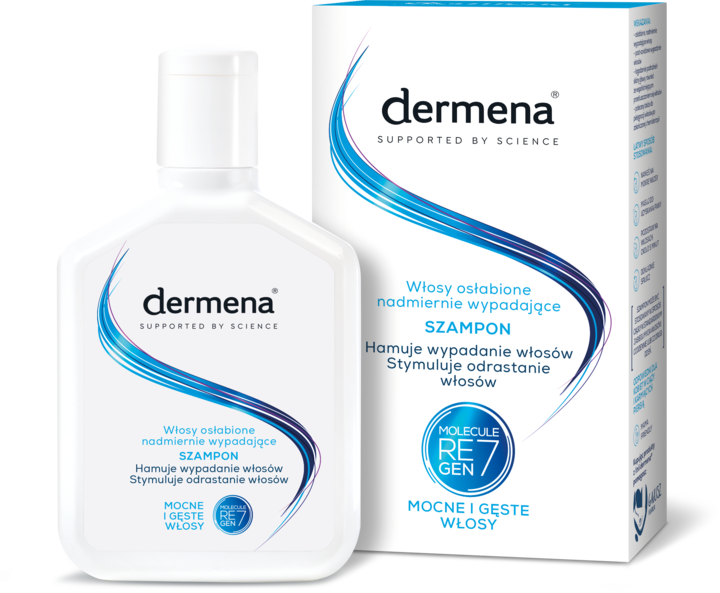 DERMENA, szampon do włosów osłabionych, nadmiernie wypadających, przeciw wypadaniu, 200 ml