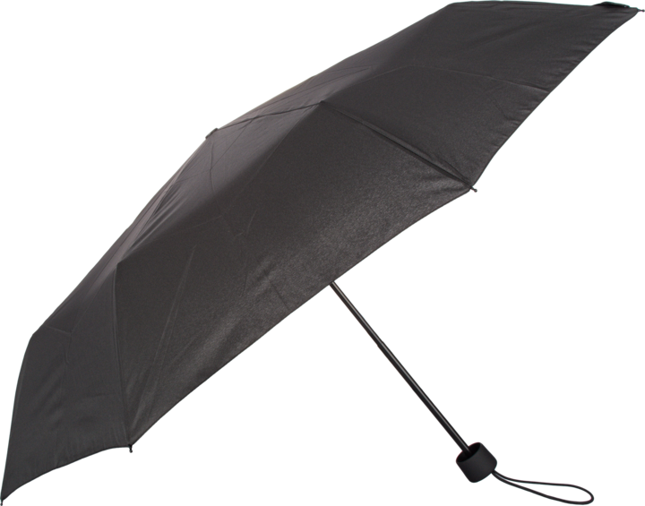 IDEENWELT, parasol składany, mini, Czarny, 1 szt.