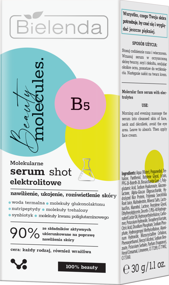 BIELENDA, Beauty Molecules. , serum, elektrolitowe, molekularne, 30 g ...