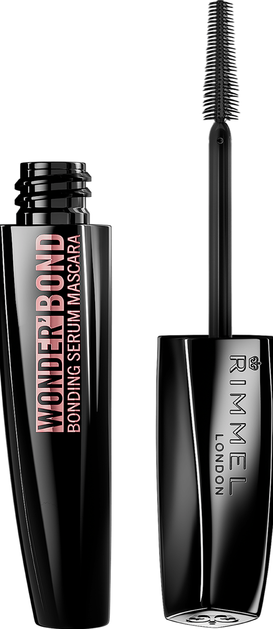 RIMMEL, Wonder'Bond Bonding Serum Mascara, tusz-serum do rzęs, wydłużająco-pogrubiający, 11 ml