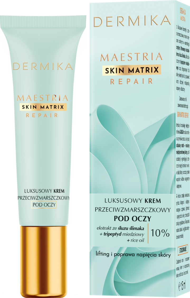 DERMIKA, Maestria Skin Matrix Repair, krem pod oczy, przeciwzmarszczkowy, 15 ml