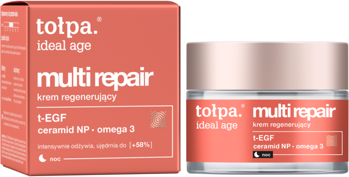 TOŁPA, Ideal Age Multi Repair, krem do twarzy regenerujący, multi repair, 50 ml