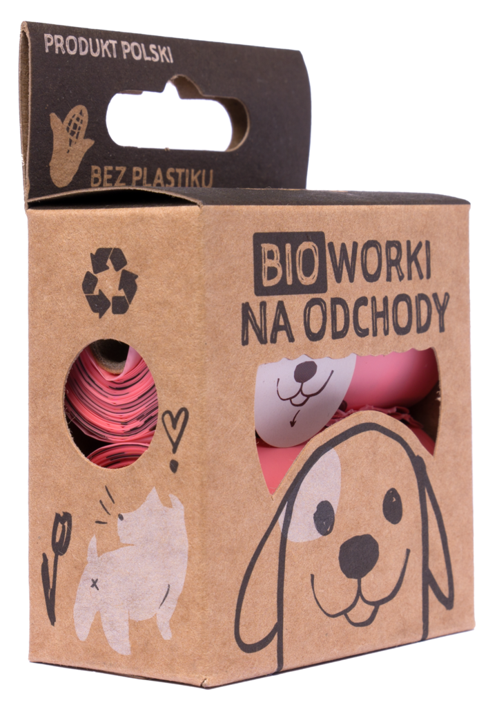 STARCHBAG, woreczki na psie odchody, Różowe, 2 x 15 szt.