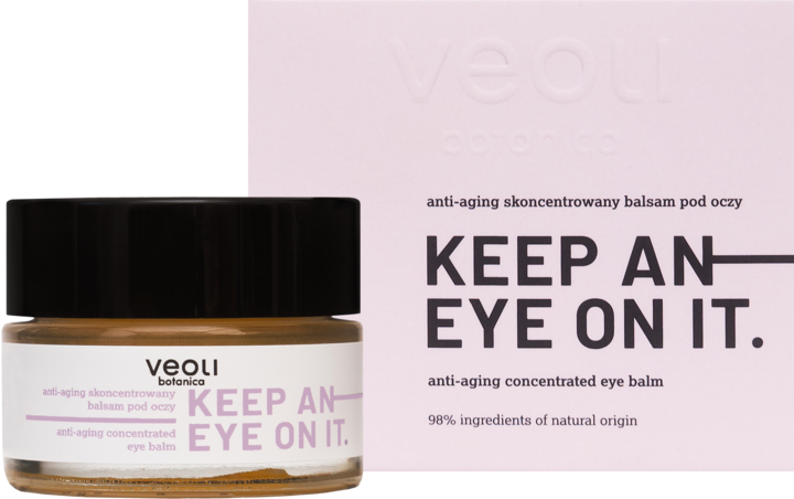 VEOLI BOTANICA, Keep An Eye On It., balsam pod oczy, skoncentrowany, 15 ml
