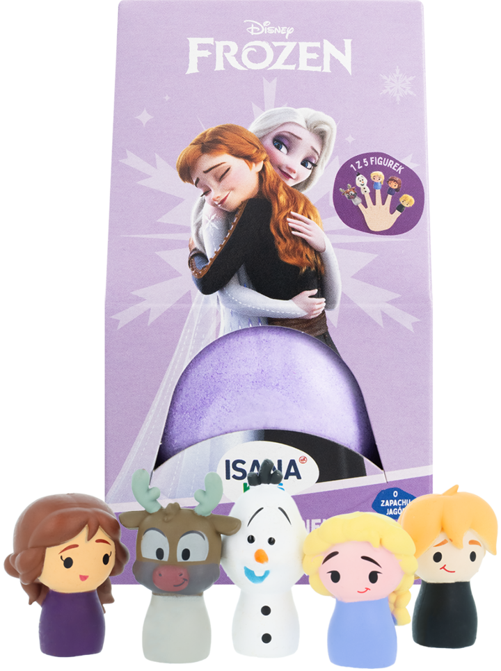ISANA KIDS, Disney Frozen, kula do kąpieli z niespodzianką, 1 szt.