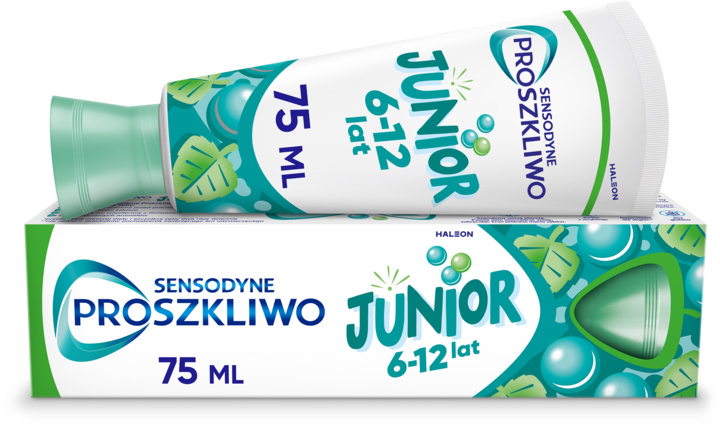 SENSODYNE, ProSzkliwo Junior, pasta do zębów, dla dzieci 6-12 lat, 75 ml