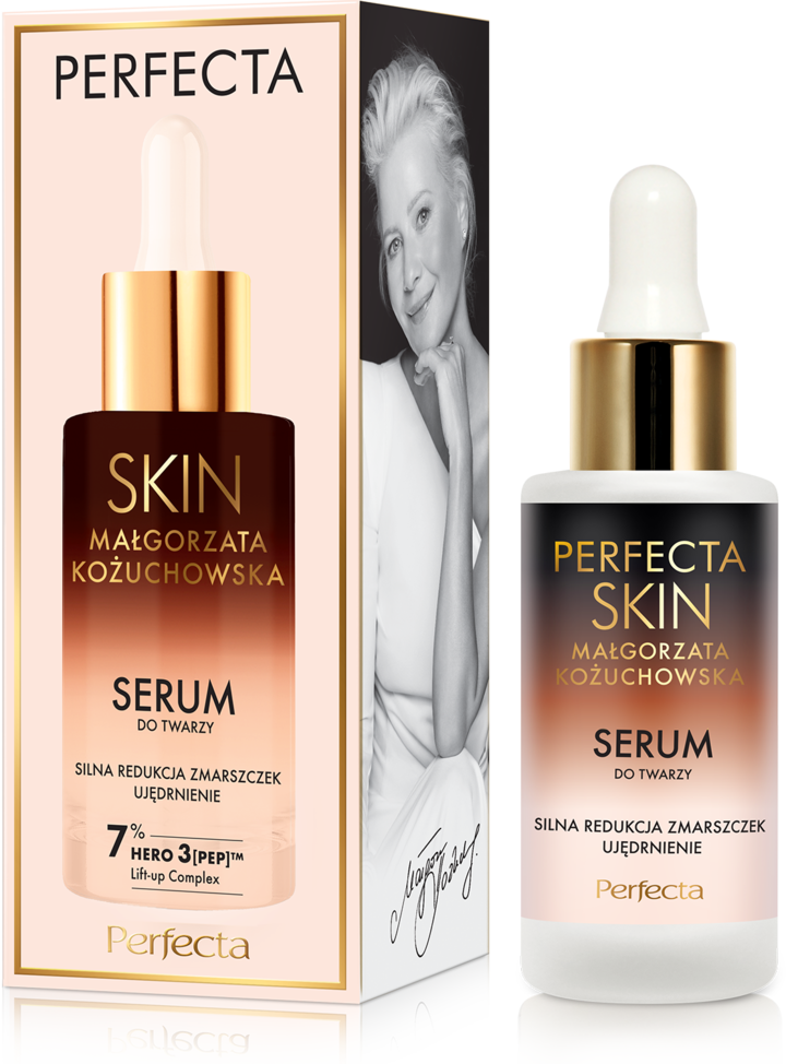PERFECTA, Skin by Małgorzata Kożuchowska, serum do twarzy,  ujędrniające, 30 ml