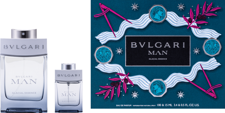 Bvlgari, Man Glacial Essence, zestaw dla mężczyzn, woda