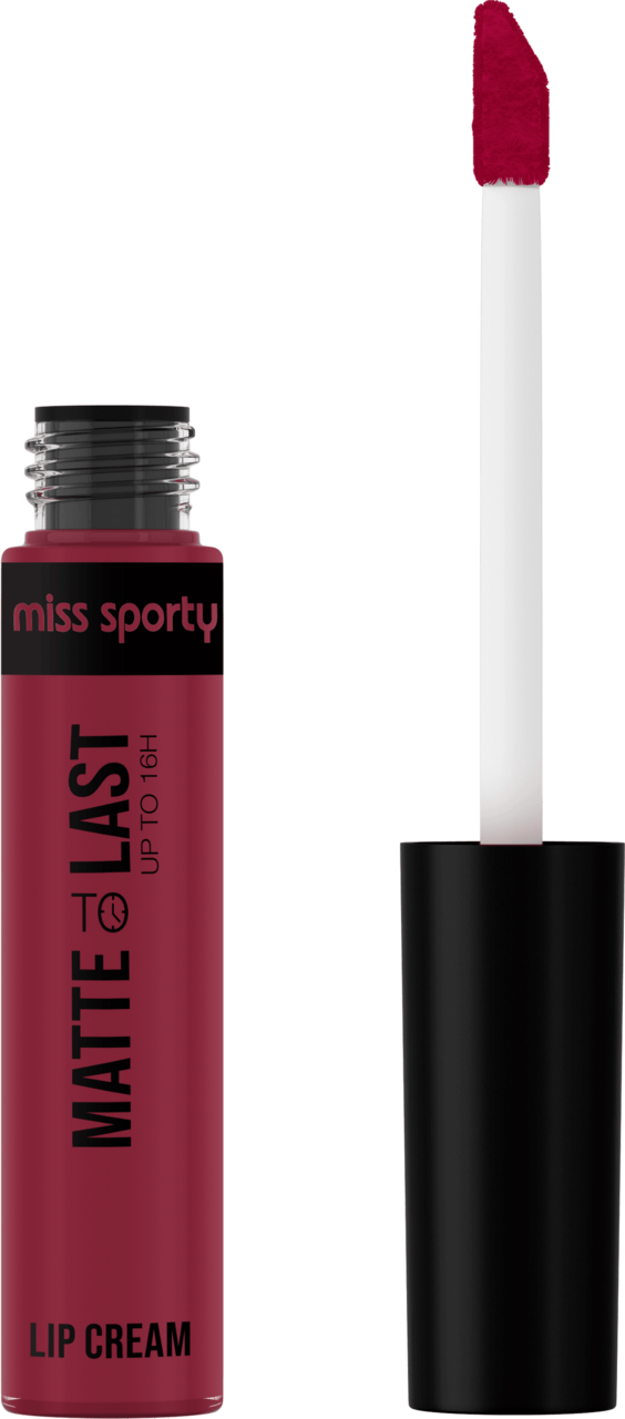 MISS SPORTY, Matte To Last Up To 16H, pomadka do ust, matowa, nr 610 Burgundy, 7 ml