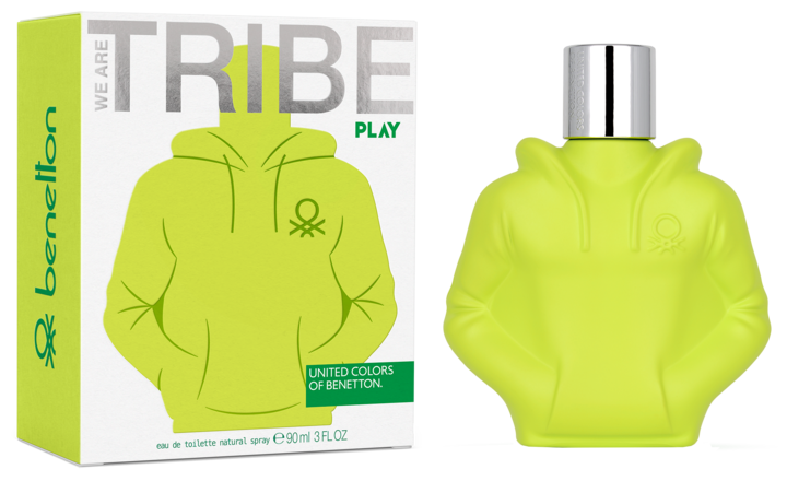 UNITED COLORS OF BENETTON, We Are Tribe Play, woda toaletowa dla mężczyzn, 90 ml