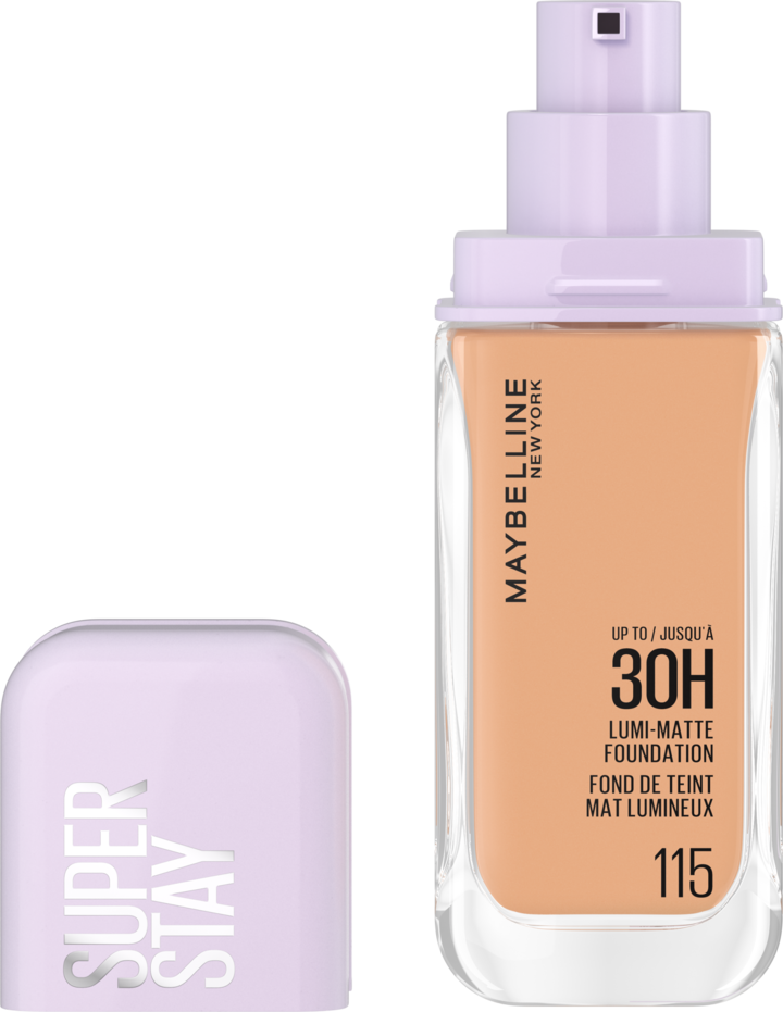 MAYBELLINE NEW YORK, Super Stay Lumi-Matte, podkład do twarzy, nr 115;, 35 ml