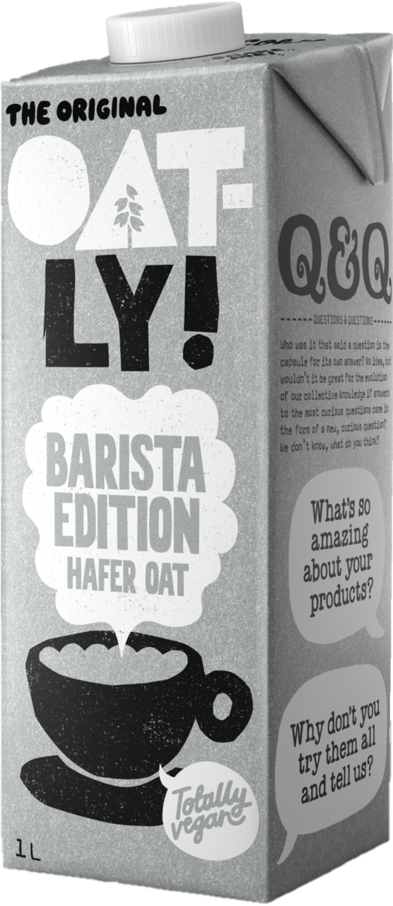 OATLY, napój owsiany dla baristów, z dodatkiem witamin i minerałów, 1 l
