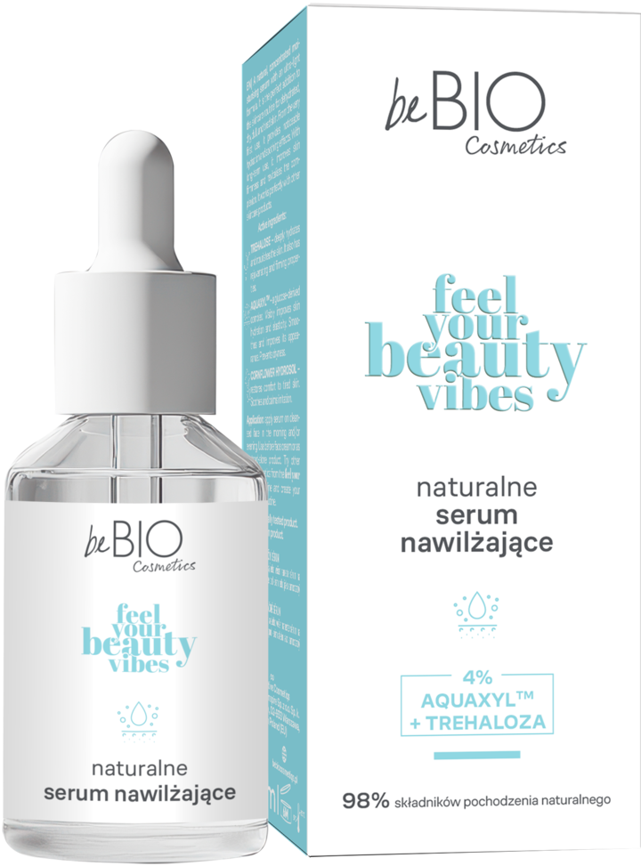 BEBIO COSMETICS, Feel Your Beauty Vibes, serum do twarzy, nawilżające, 30 ml