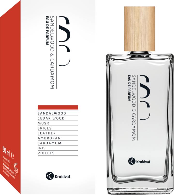 KRUIDVAT, For Everybody, woda perfumowana dla kobiet, Sandalwood & Cardamon, 50 ml