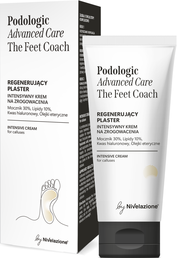 PODOLOGIC, Advanced Care, krem do stóp, intensywny na zrogowacenia, Regenerujący plaster, 75 ml