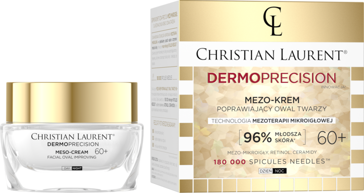 CHRISTIAN LAURENT, Dermoprecision, mezo-krem do twarzy, poprawiający owal twarzy, 60+;, 50 ml