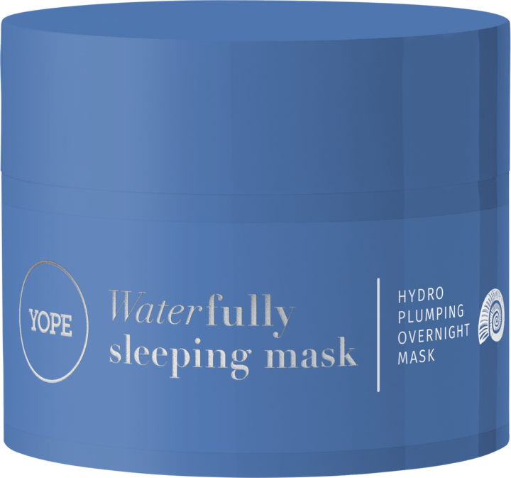 YOPE, Waterfully, maseczka do twarzy, nawilżająca, na noc, 50 ml