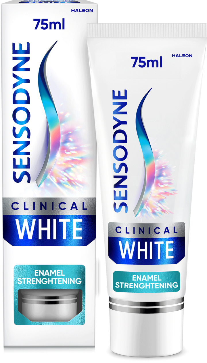 SENSODYNE, Clinical White, pasta do zębów, wybielająca, 75 ml