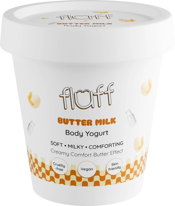 FLUFF, jogurt do ciała, Butter Milk, 180 ml