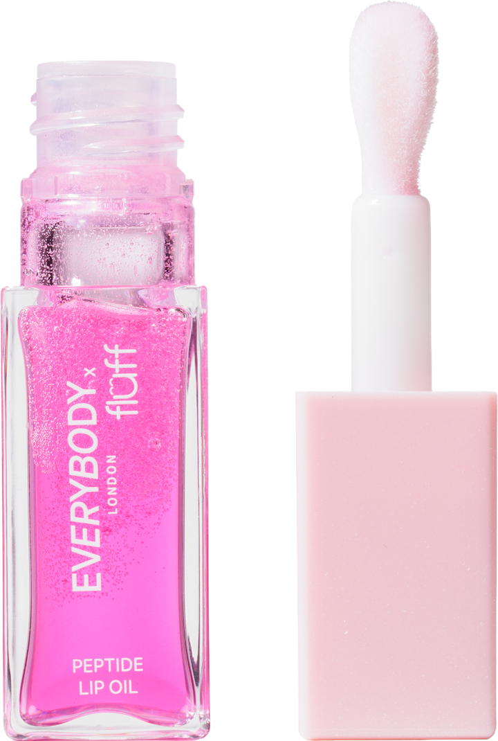Everybody London, x Fluff , olejek do ust, peptydowy, Pink Rush, 4 ml ...