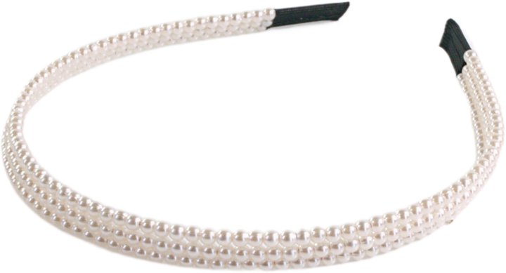 LOLITA ACCESSORIES, opaska do włosów, Perełki, 1 szt.