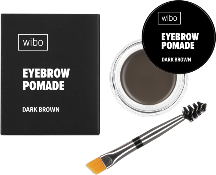 WIBO, pomada do brwi, wodoodporna, nr 2 Dark Brown, 3,5 g