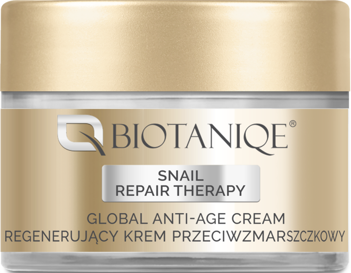 BIOTANIQE, Dermoskin Expert Snail Repair Therapy, krem do twarzy, przeciwzmarszczkowy, regenerujacy, 70+, dzień/noc, 50 ml