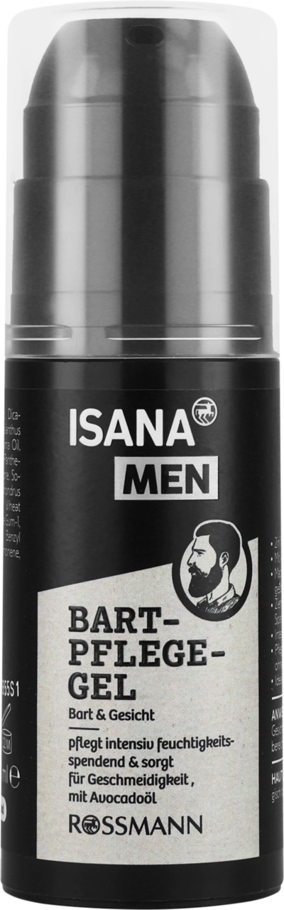 ISANA MEN, żel do pielęgnacji brody, wąsów i zarostu, 50 ml