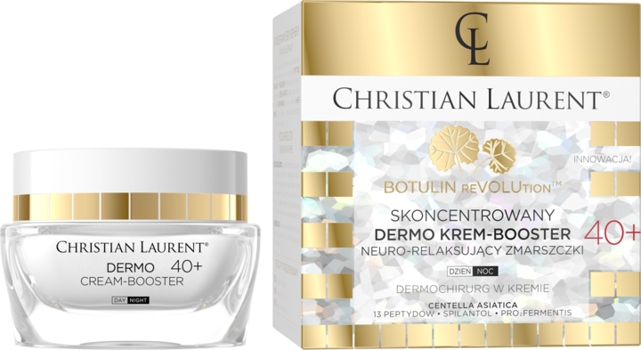 CHRISTIAN LAURENT, Botulin Revolution, dermo krem-booster do twarzy, redukujący zmarszczki, 40+, dzień/noc, 50 ml