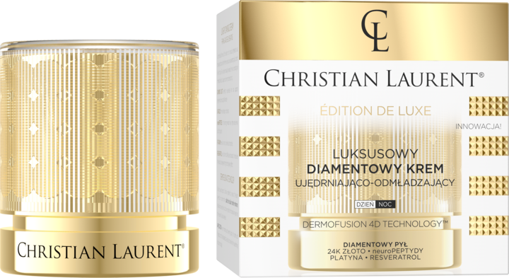 CHRISTIAN LAURENT, Édition De Luxe, krem do twarzy, diamentowy, na dzień i na noc, 50 ml