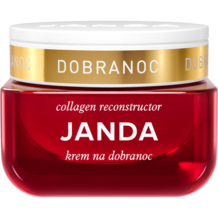 JANDA, Collagen Reconstructor, krem do twarzy, ujędrniający, Naturalny Kolagen, na noc, 50 ml