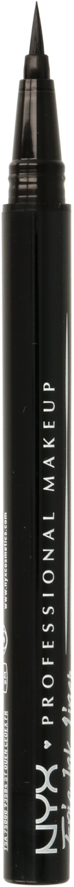 NYX PROFESSIONAL MAKEUP, Epic Ink Liner, eyeliner, wodoodporny, nr 01 Black, 1 ml