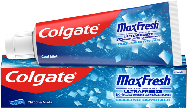 COLGATE, Max Fresh Cooling Crystals, pasta do zębów, 75 ml