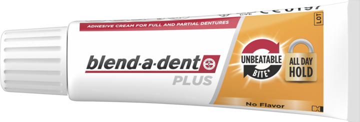 BLEND-A-DENT, Plus, krem mocujący do protez całkowitych i częściowych, 40 g