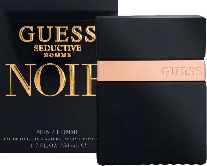 GUESS, Seductive Noir, woda toaletowa dla mężczyzn, 50 ml