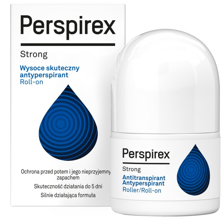 PERSPIREX, Strong, antyperspirant w kulce, 20 ml