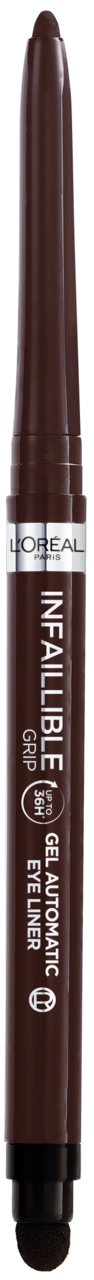 L'ORÉAL PARIS, Infaillible Grip, kredka do oczu, żelowa, automatyczna, 36H, Brow Denim, 5 g